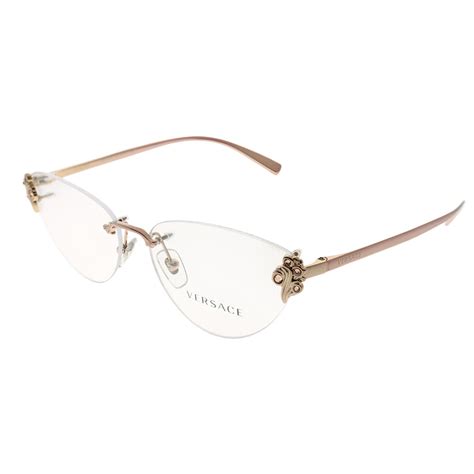 versace prescription glasses womens|versace rimless eyeglass frames.